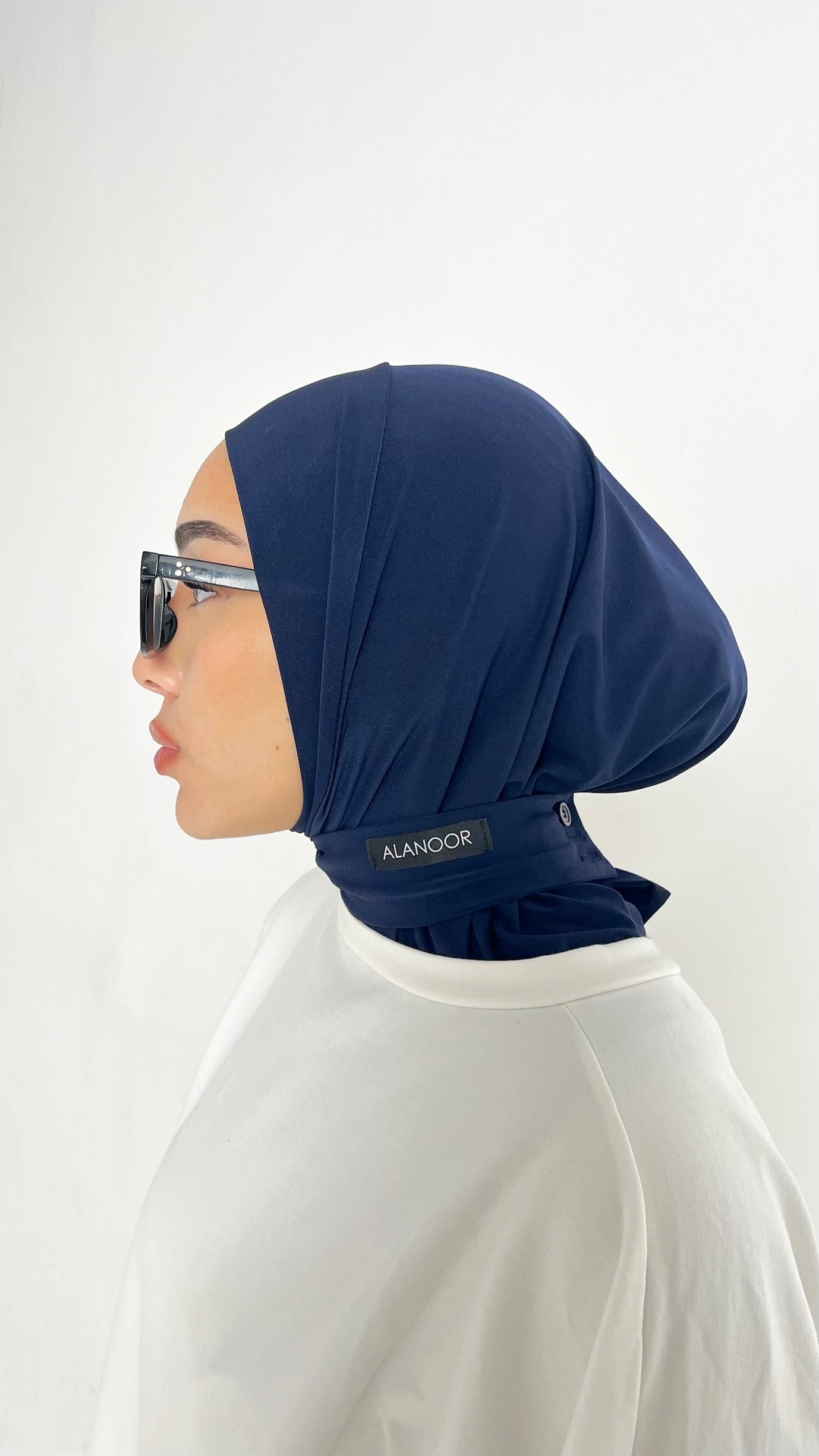 Hijab Instant ALANOOR Azul
