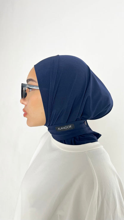 Hijab Instant ALANOOR Azul