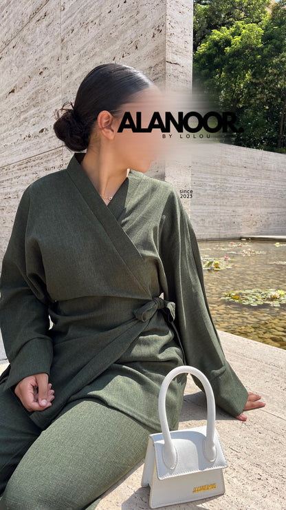 Conjunto Tokyo verde militar