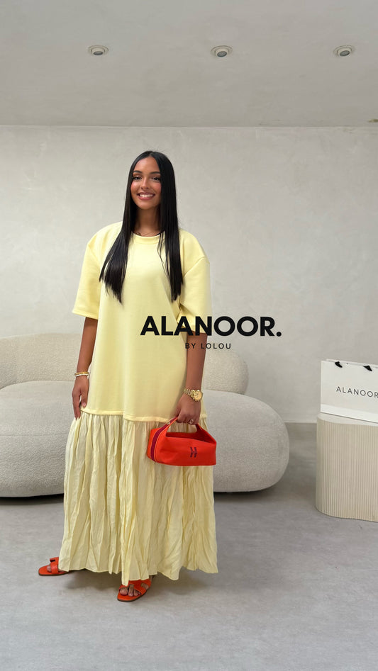 VESTIDO AMIRA AMARILLO