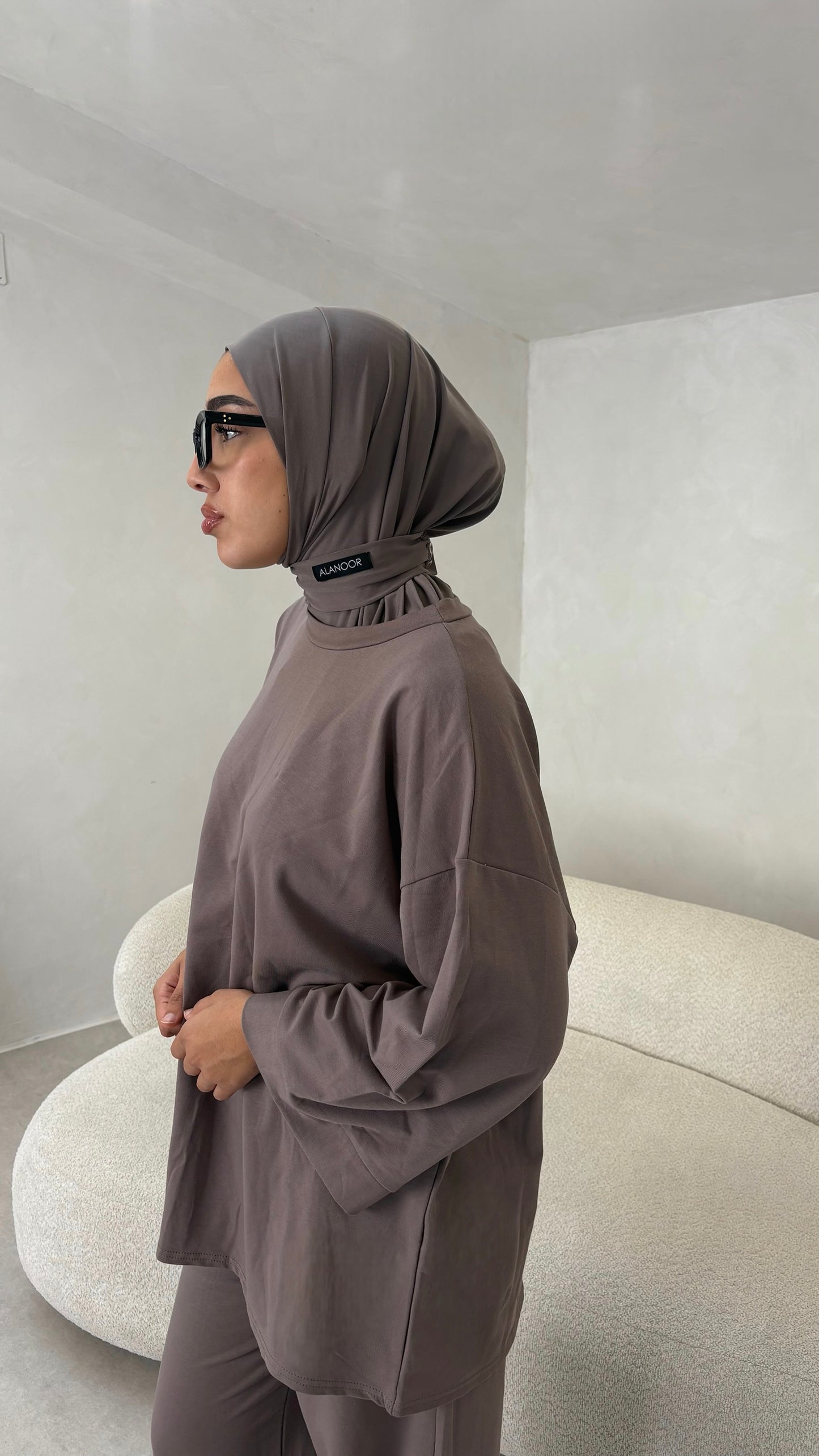 Hijab Instant ALANOOR Taupe