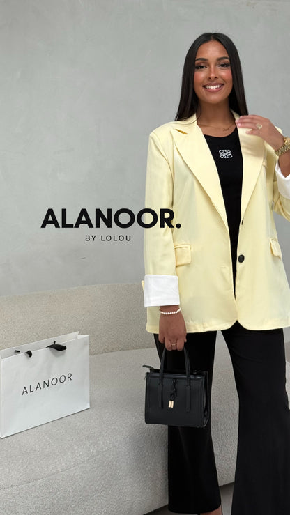 BLAZER OVERSIZE AMARILLO