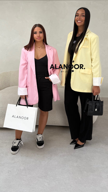 BLAZER OVERSIZE AMARILLO