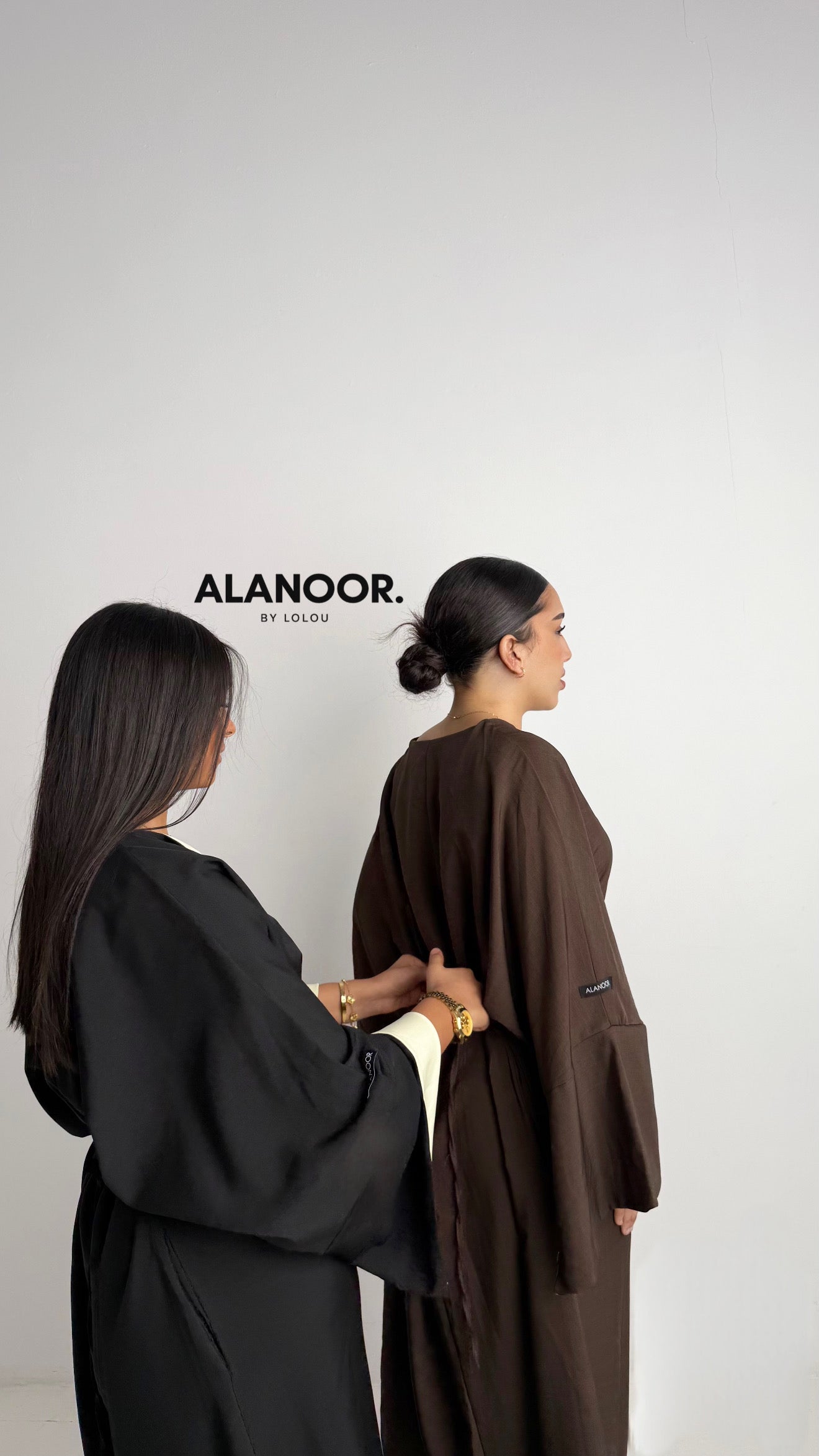 VESTIDO NOOR BICOLOR NEGRO