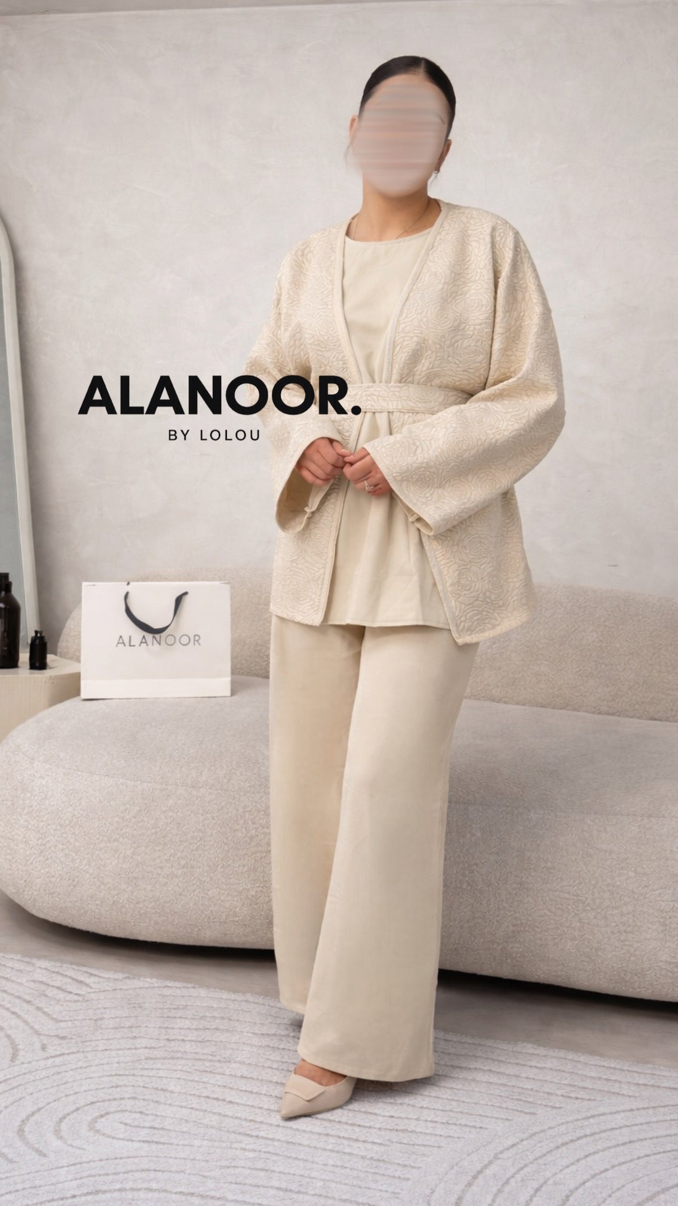 CONJUNTO JABADOR  BEIGE