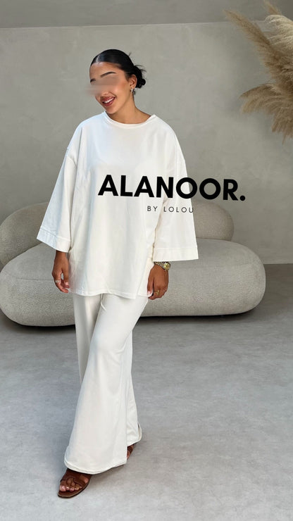 CONJUNTO OVERSIZE BLANCO