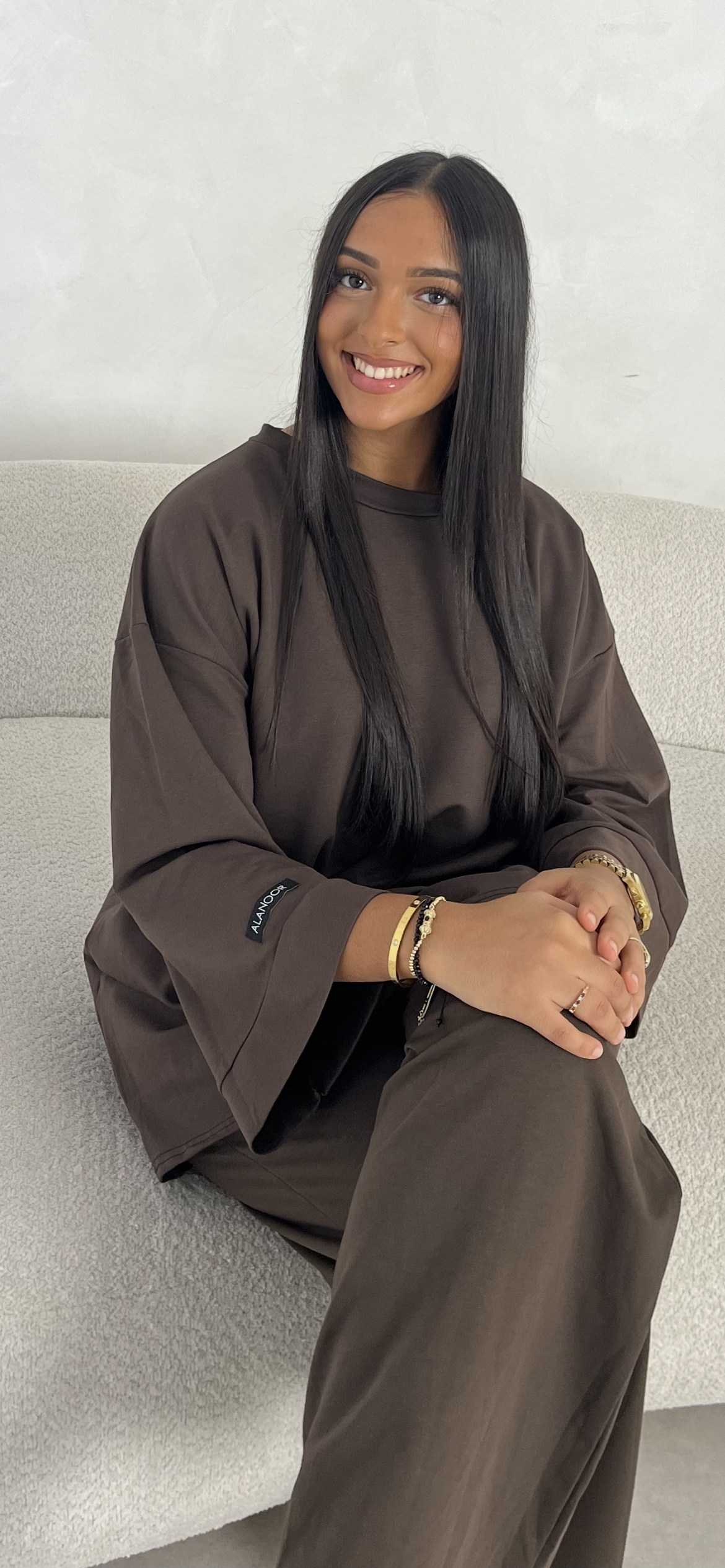 CONJUNTO OVERSIZE MARRÓN